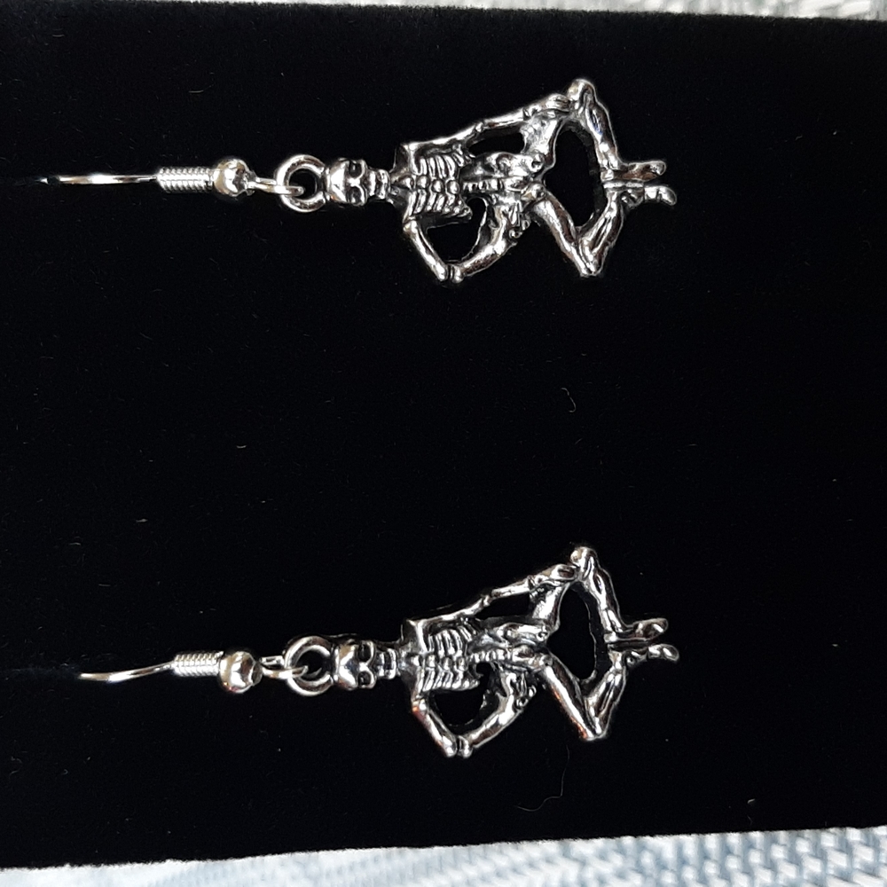Skeleton Earrings